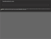 Tablet Screenshot of londonstock.com